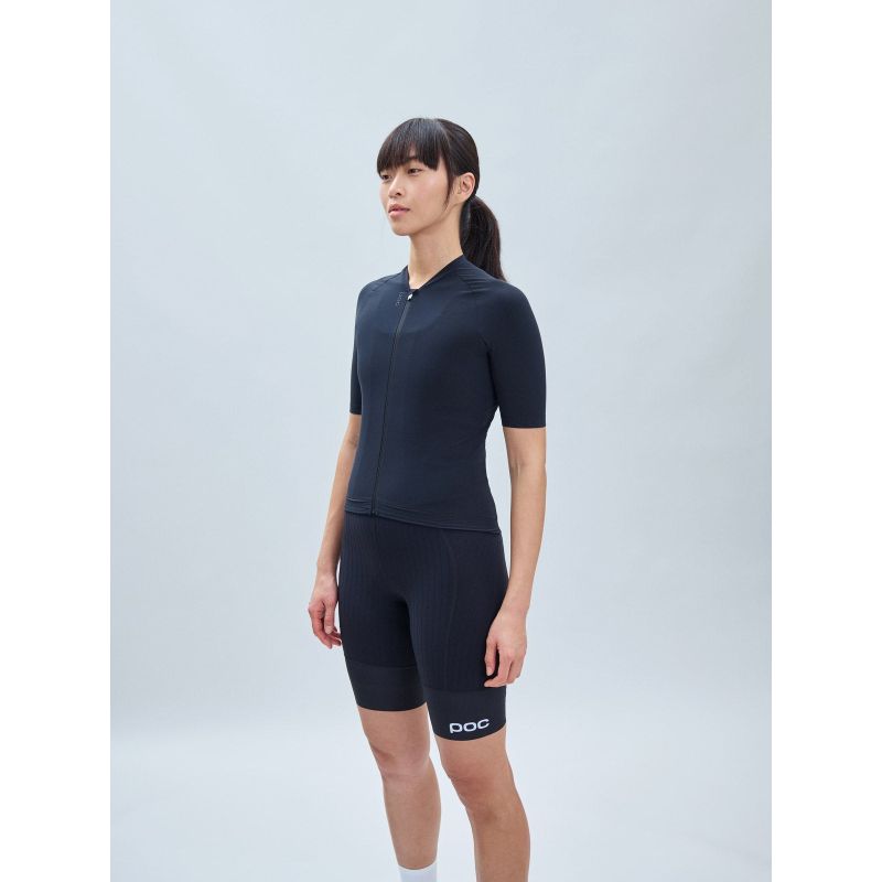 POC W's Raceday Jersey Women's Cycling Jersey Black
