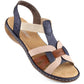 Comfortable Rieker W RKR662 multicolor sandals Footwear/Lifestyle/Rieker Your Sports Performance