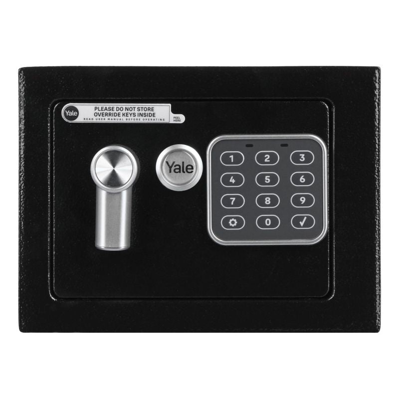 Yale Mini Electronic Safe Black YSV mini basic safe black In preparation Your Sports Performance