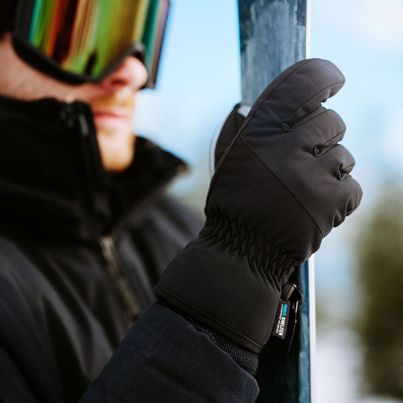 Meteor Nevis S winter gloves black Clothing Your Sports Performance