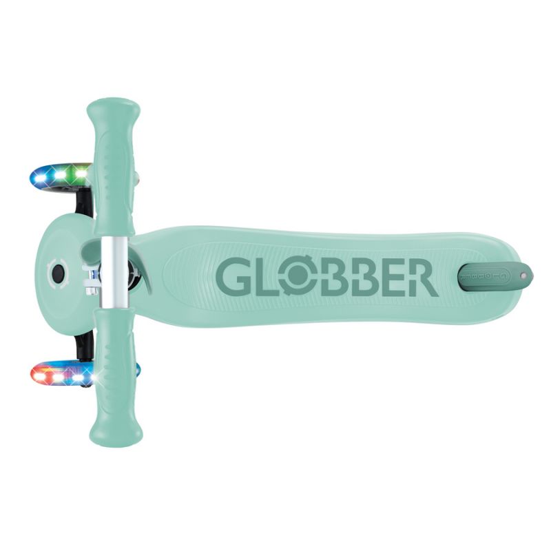 Scooter with seat GO•UP SPORTY LIGHTS (452-706-4 S) Accessories/Skating/Hulajnogi/Traditional/For kids/Globber Your Sports Performance
