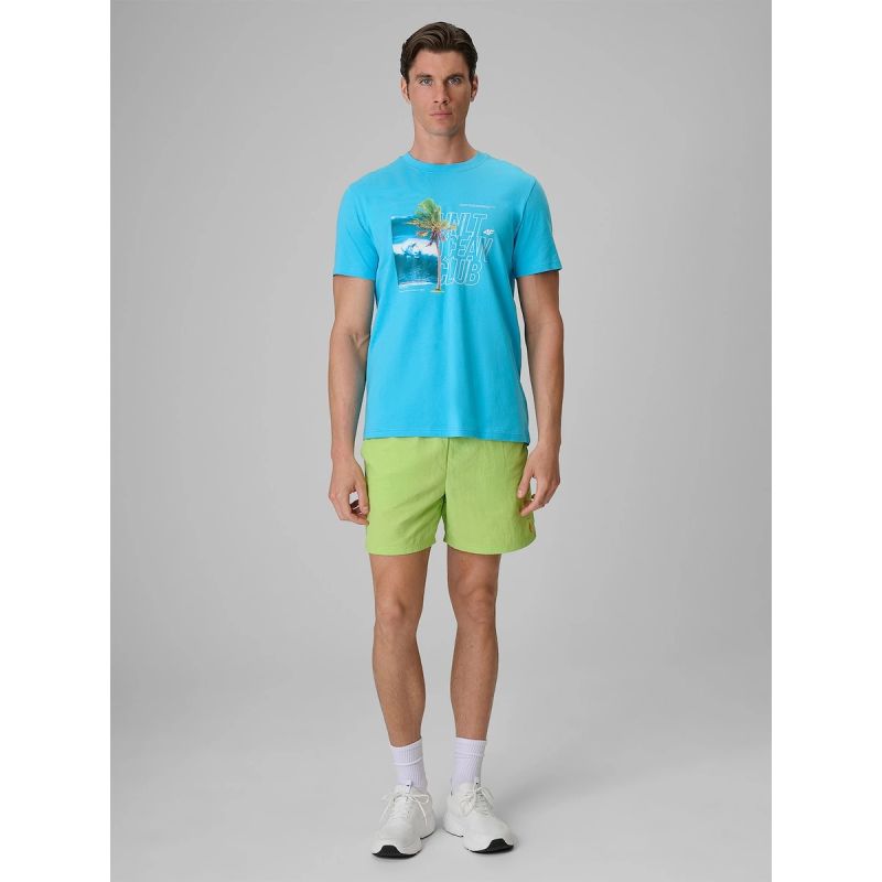 Men's regular printed T-shirt 4F 4FRSS26TTSHM4303-33S 4f