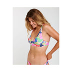 RIP CURL Women's Party Wave Halter Bra Multicolor