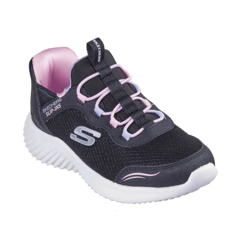 Skechers Slip-ins Bounder Simple Cute Jr 303585N-BLK shoes Footwear/Lifestyle/Skechers Skechers