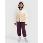 Girls' puffer jacket with synthetic down filling 4F 4FJRAW25TDJAF0807-12S