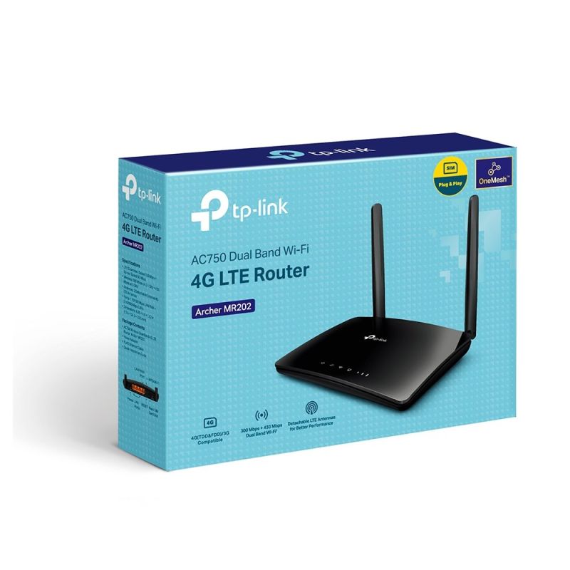 TP-Link Archer MR202 router Komunikacja i łączność/Routery 3G/4G/5G Your Sports Performance
