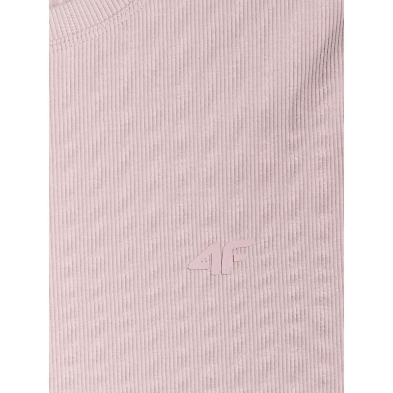 Women's slim ribbed T-shirt 4F 4FRSS26TTSHF3629-56S 4f