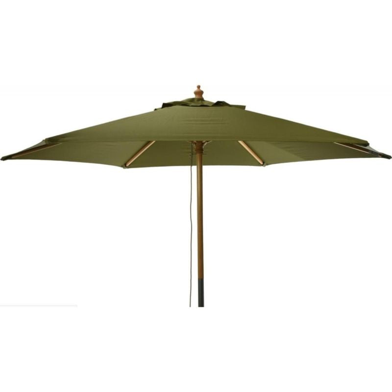 WOODEN GARDEN UMBRELLA 250 CM FOLDABLE GREEN Home and Garden/Garden Your Sports Performance