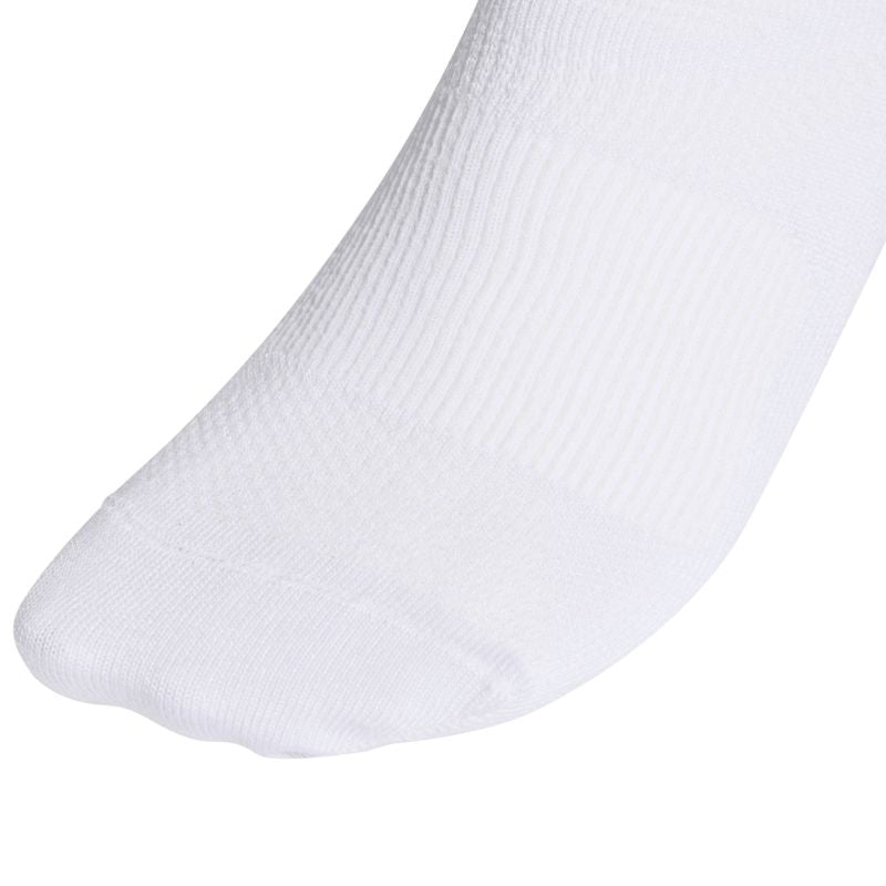 adidas Football GRIP Printed Crew Performance Light Socks, White JZ3026