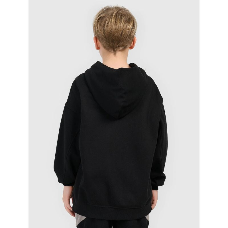 Boy's loose sweatshirt with hood 4F 4FJRSS26TSWSM2814-20S