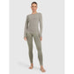 Women's quick-drying slim longsleeve for yoga and pilates 4F 4FWAW25TFLOF429-41A 4f