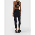 Women's 7/8 high waist leggings with quick-drying finish 4F 4FWAW26TFTIF489-20S