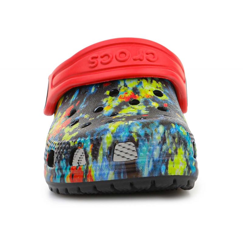 Crocs Classic Tie Dye Graphic Kids Clog T Jr 206994-4SW flip-flops