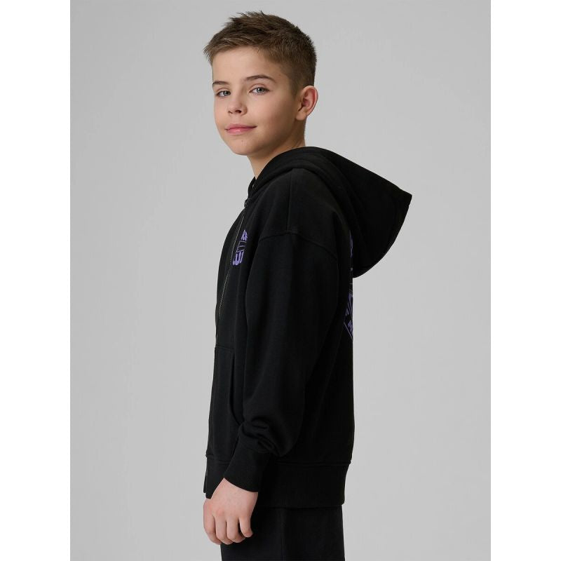 Boy's loose hooded sweatshirt 4F 4FJRSS26TSWSM2934-20S