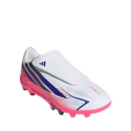 adidas F50 Hyperfast Club Velcro FG/MG KK1345 Kids' Soccer Shoes adidas