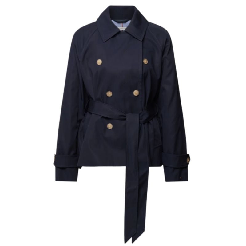 Tommy Hilfiger Cotton Trench Coat W WW0WW38430 Clothing/Lifestyle/Tommy Hilfiger Tommy Hilfiger