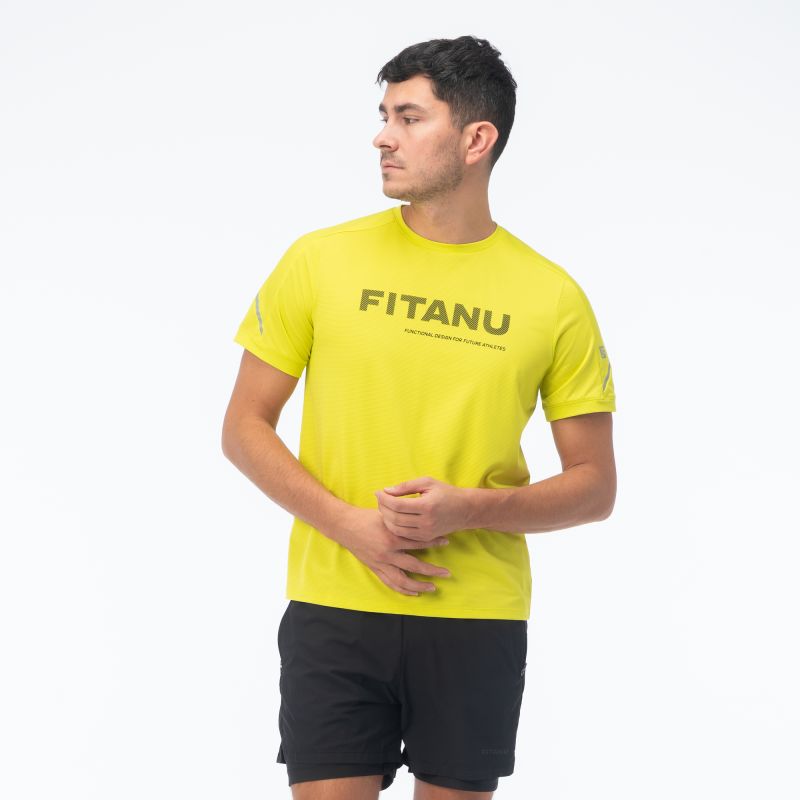 Men's FLAN Short Sleeve T-Shirt To be categorized Your Sports Performance