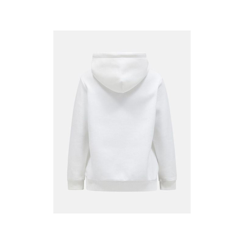 Peak Performance W Original Small Logo Hoo Sweatshirt White