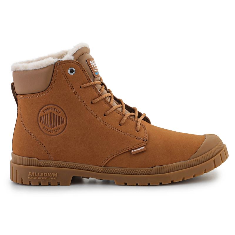 Palladium sp20 Cuff Leather Waterproof WL M 79067-257-M Mahogany shoes Footwear/Lifestyle/Palladium Your Sports Performance
