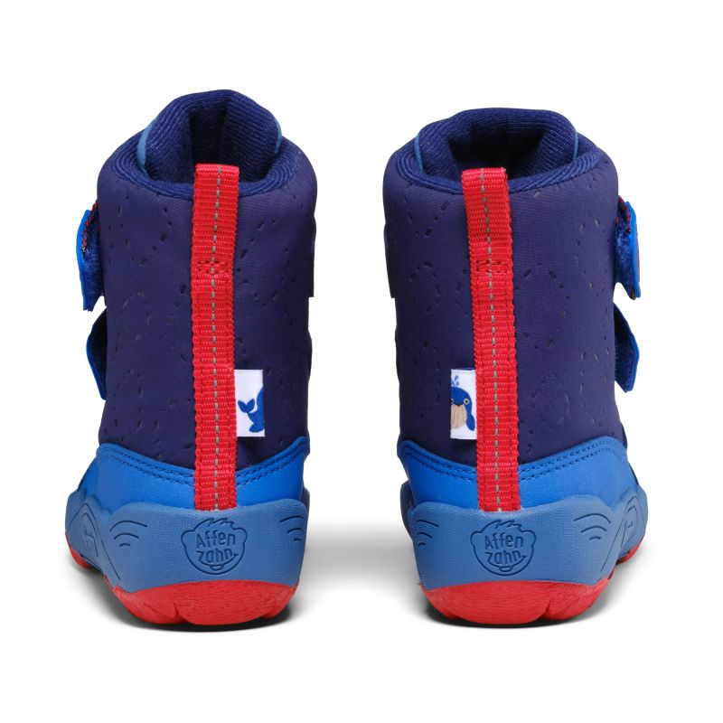 Affenzahn Blizzy Whale vegan barefoot winter boots (01682-30119)