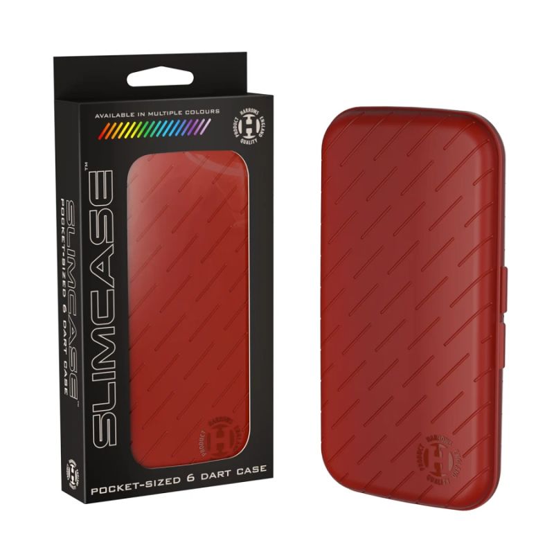 Harrows Slimcase 6 Red Dart Case Accessories/Covers Your Sports Performance