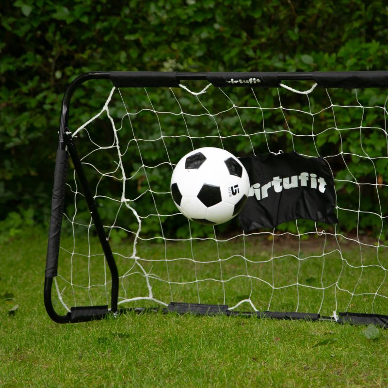 VIRTUFIT FOOTBALL GOAL WITH SHOOTING MAT - 215 X 150 CM In preparation Your Sports Performance