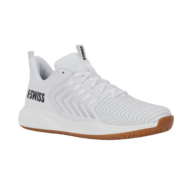 K-Swiss US LGHT INDOOR WHITE/BLACK/SILVER-M (04907-100-M)