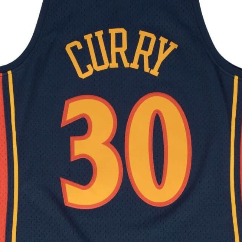 Mitchell & Ness Swingman Jersey NBA Golden State Warriors Steph Curry - SMJYGS18170-GSWNAVY09SCU Koszulki NBA Your Sports Performance