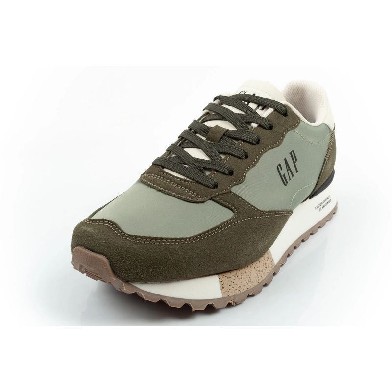 Gap men's sports shoes Osaka green sneakers comfortable fashionable Your Sports Performance