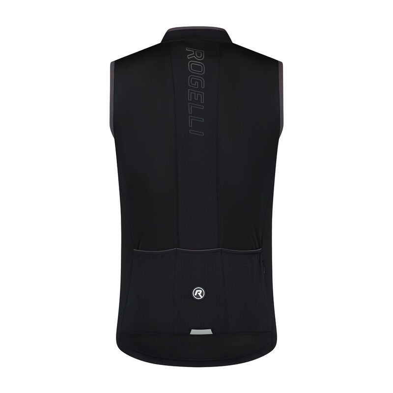 Rogelli ESSENTIAL vest black M Rogelli/Rower/Men/Koszulki/Bezrękawnik Your Sports Performance