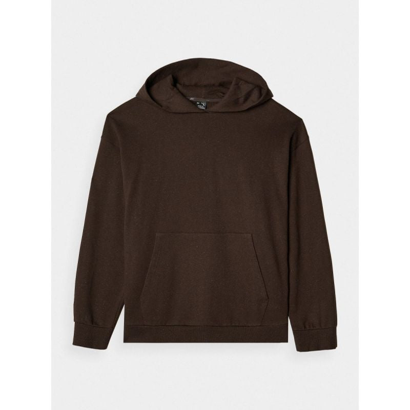 Men's sweatshirt with hood, open, 4F 4FWAW24TSWSM1310-80S *Kategoria tymczasowa Your Sports Performance