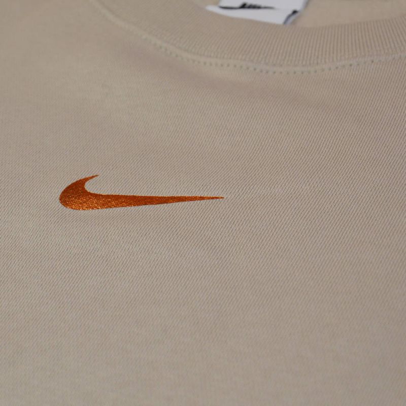 Women's Nike Swoosh Beige Sports Sweatshirt - DJ4411-210 Odzież/Odzież na co dzień Your Sports Performance
