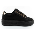Lee Cooper women's sports shoes sneakers fashionable black comfortable Lee Cooper