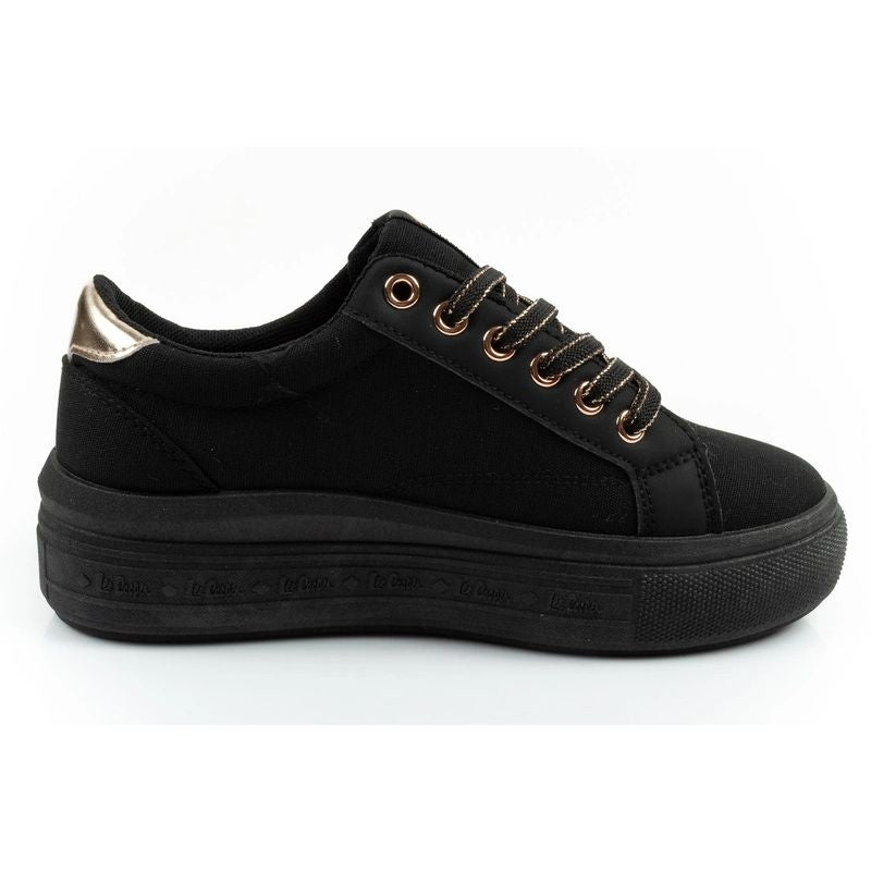 Lee Cooper women's sports shoes sneakers fashionable black comfortable