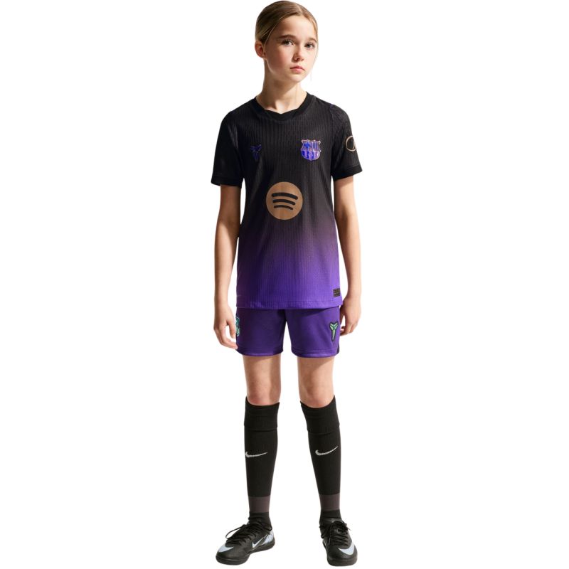 Nike FC Barcelona 2026/27 Match Away Kids' Jersey Black and Purple II1852 505