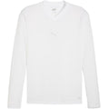 Men's Puma TeamGOAL Baselayer Tee Longsleeve T-Shirt, white, 658777 04