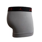 Air Jordan Flight Cotton Core Boxer 3-pack Grey/Black/White men's boxer shorts - JM0693-F66 Odzież/Odzież koszykarska/Bielizna koszykarska Your Sports Performance
