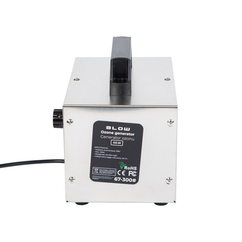BLOW OZONE GENERATOR OZ-01 OZONATOR 60000 MG/H 120W AGD - Produkty/Oczyszczacze powietrza Your Sports Performance