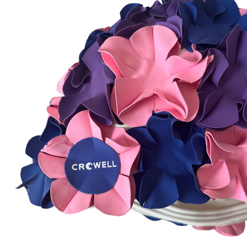 Swimming cap Crowell Ucho Bora silver col.4 Accessories/Swimming accessories Your Sports Performance