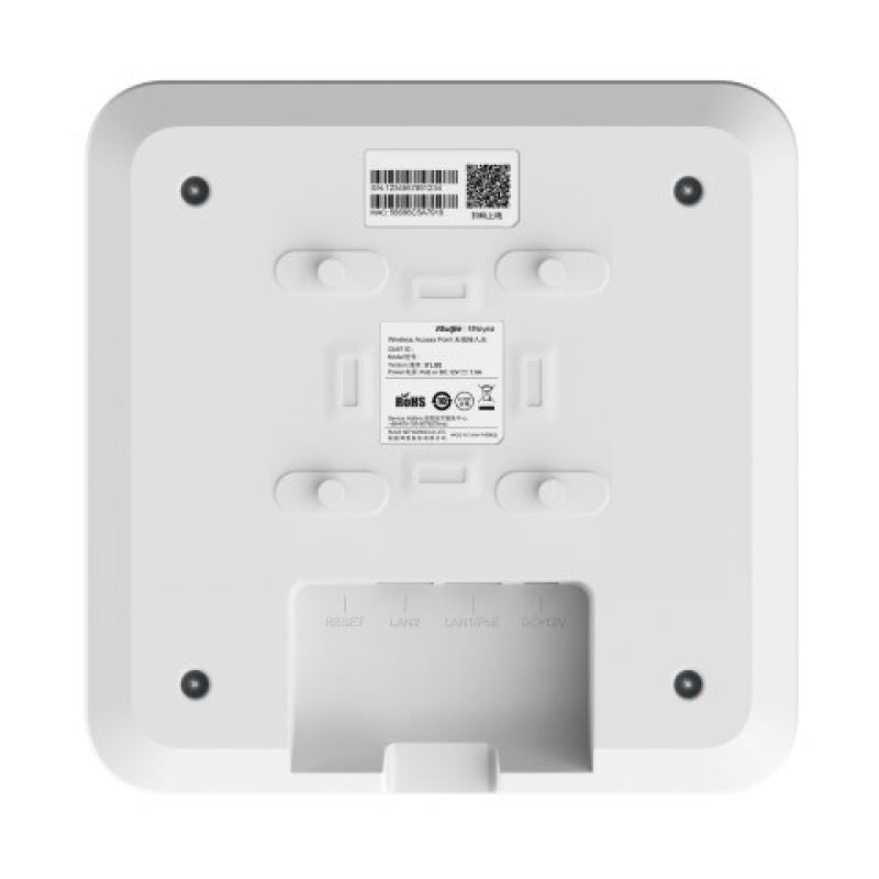 REYEE ACCESS POINT AX3200 1 PORT 1GBIT + 1 PORT 2.5GBIT | WI-FI 6 - 802.11AX - 3202MBPS | POE POWERED | CEILING Komunikacja i łączność/AccesPoint Your Sports Performance