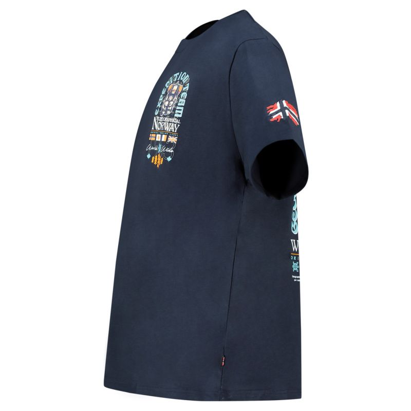 Geographical Norway Jakado T-shirt DB 254 M SY10074H/GN-Navy Clothing/Lifestyle/T-shirts/ Geographical Norway Your Sports Performance
