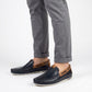 Men's navy blue leather loafers Bugatti 321-A2X65-1000-4100 Bugatti