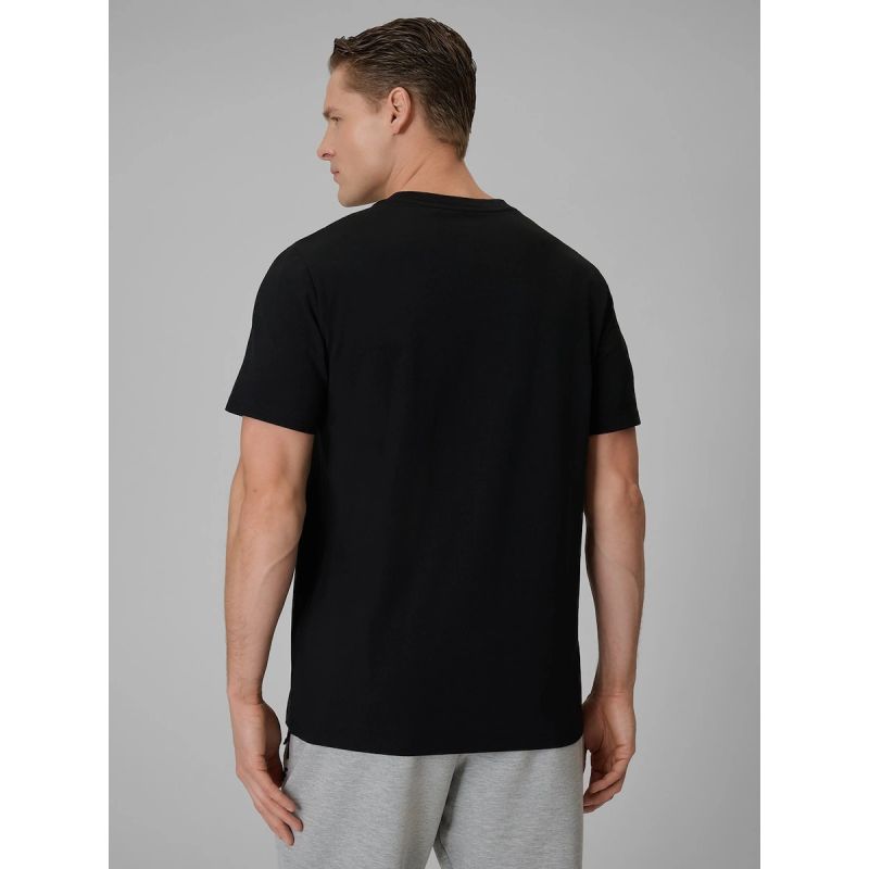 Men's regular plain T-shirt 4F 4FRSS26TTSHM3992-20S