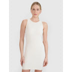 Women's ribbed knit mini dress 4F 4FRSS25TDREF188-11S *Kategoria tymczasowa Your Sports Performance