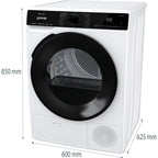 GORENJE DPNA92WIFI/PL clothes dryer AGD - Produkty/Suszarki automatyczne wolnostojące Your Sports Performance