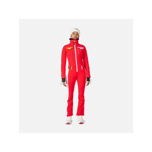 Rossignol W Sublim Insulated Overall Red Import z PMSport Your Sports Performance