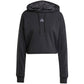 adidas Essentials 3 Stripes Print French Terry Hoodie W JC6244 Clothing/Lifestyle/adidas Adidas