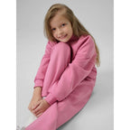 Girls' straight leg sweatpants 4F 4FJRSS26TTROF1727-54S