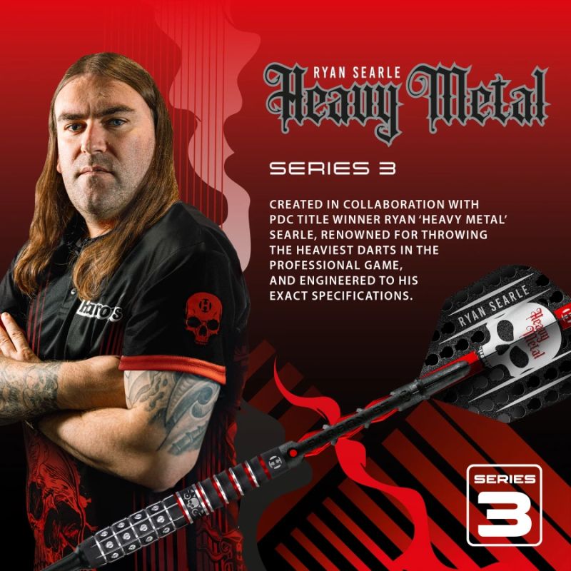 Harrows RYAN SEARLE SERIES 3 Darts 90% Softip In preparation Your Sports Performance
