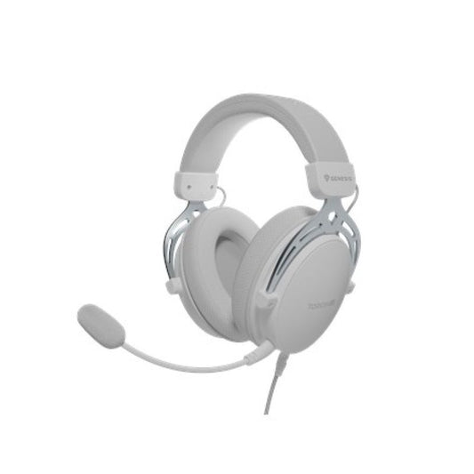 Genesis Toron 531 on-ear headphones with microphone, white Gaming PC/Słuchawki Your Sports Performance